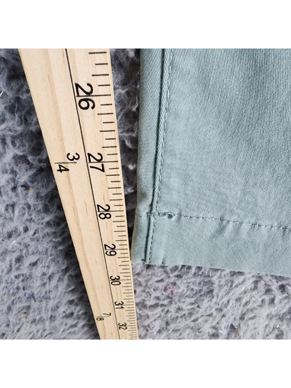 Tailor Vintage Pants Mens 38x30 Green Stretch Mid Rise Slim Fit *NWT*
